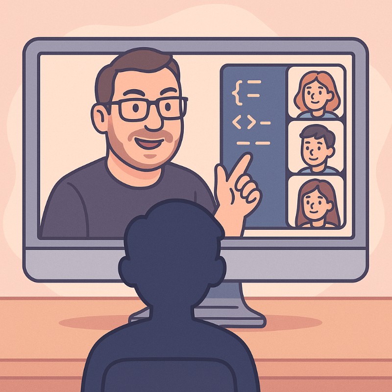 Samuraj Programowania - rysunek